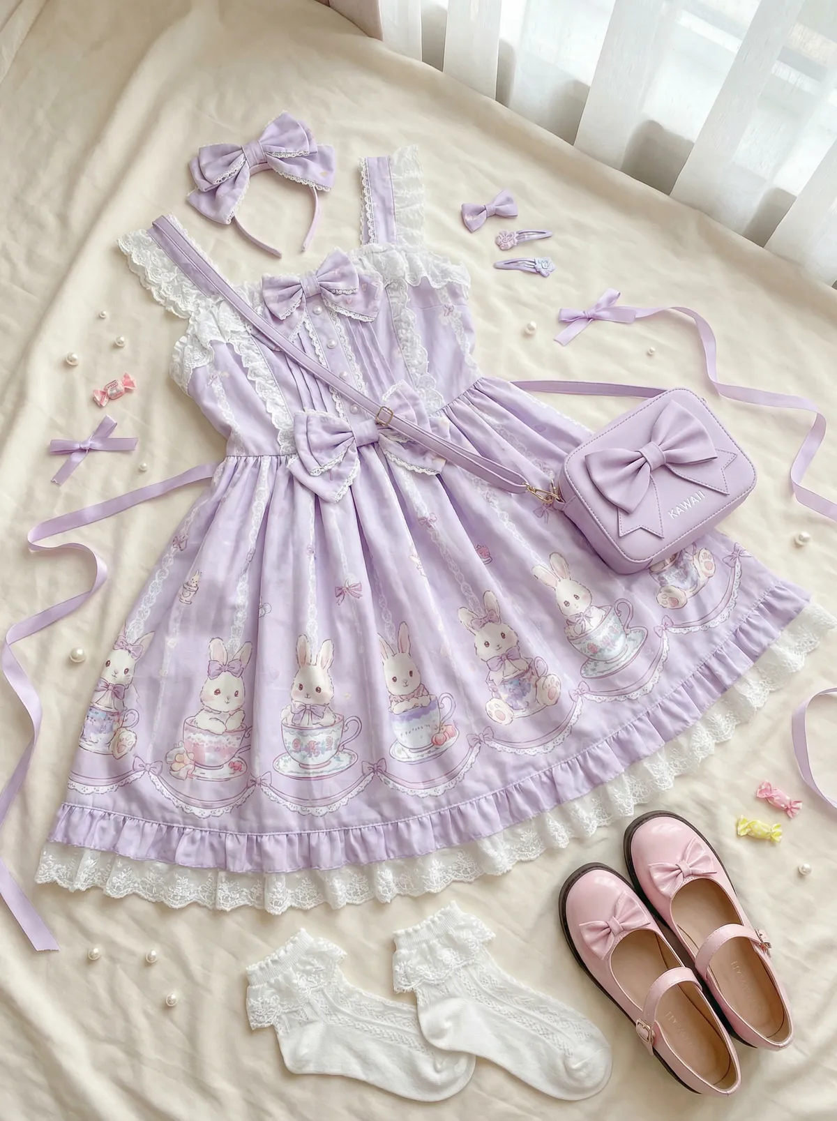 四房播色 Lolita穿搭灵感分享